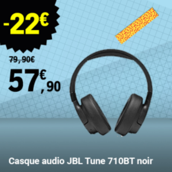 casque audio JBL tune 710BT