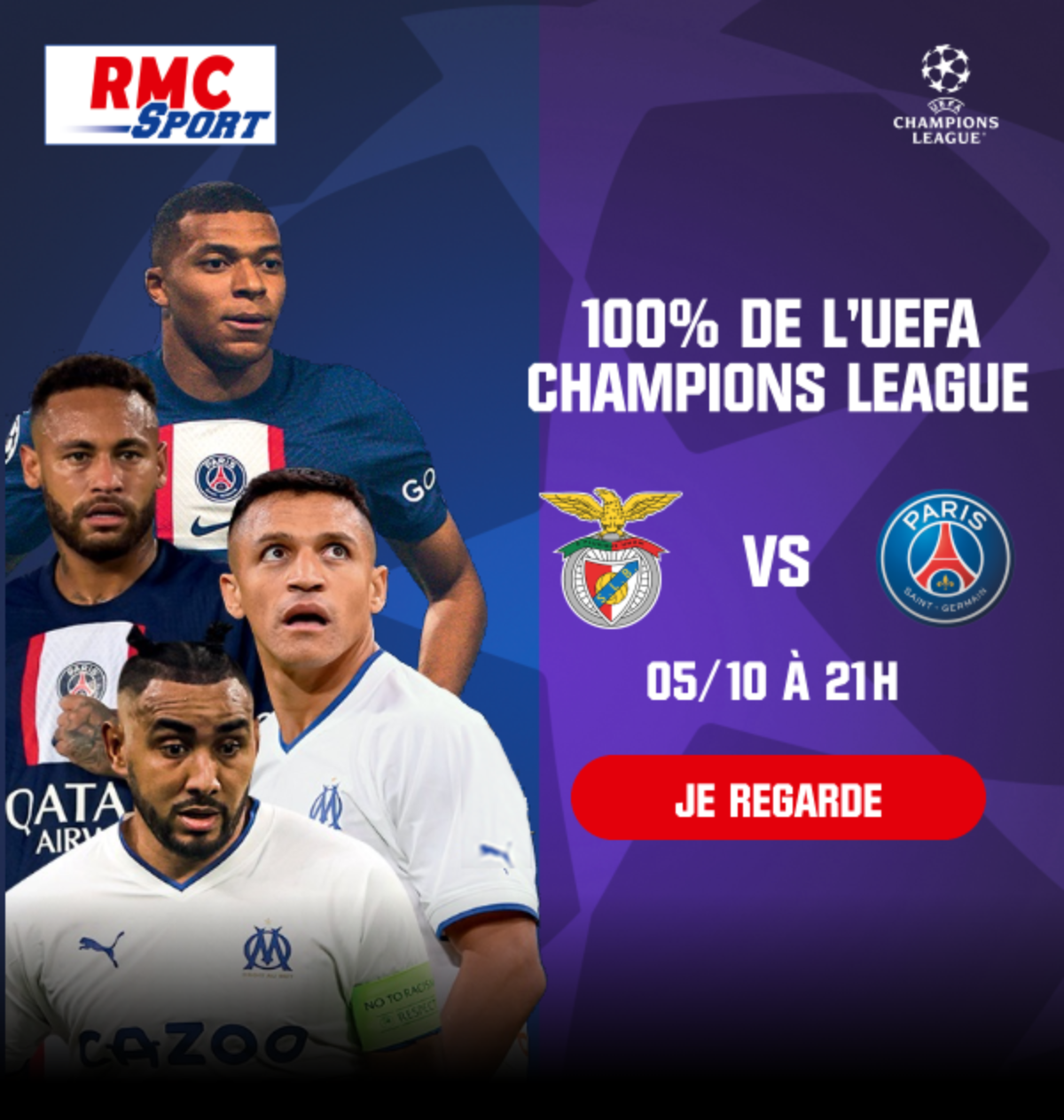 RMC SPORT - 100% de l'UEFA Champions League
